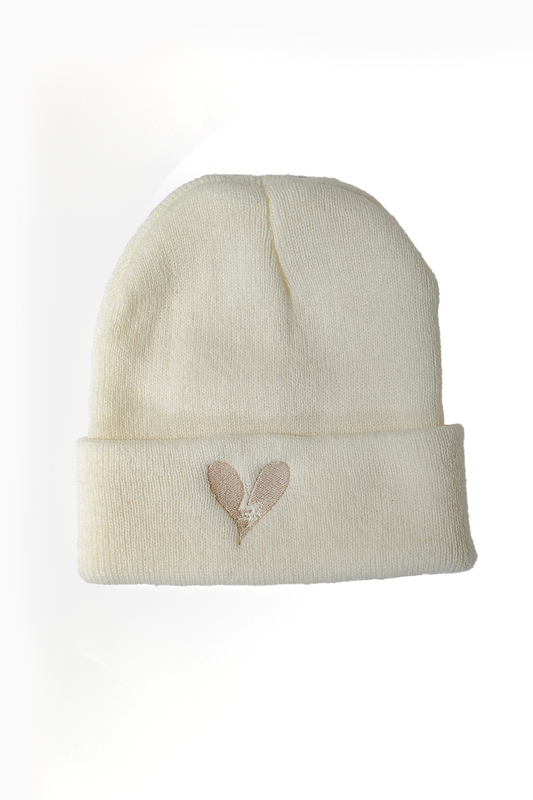 LONEY WINTER BEANIE LIGHT WHITE