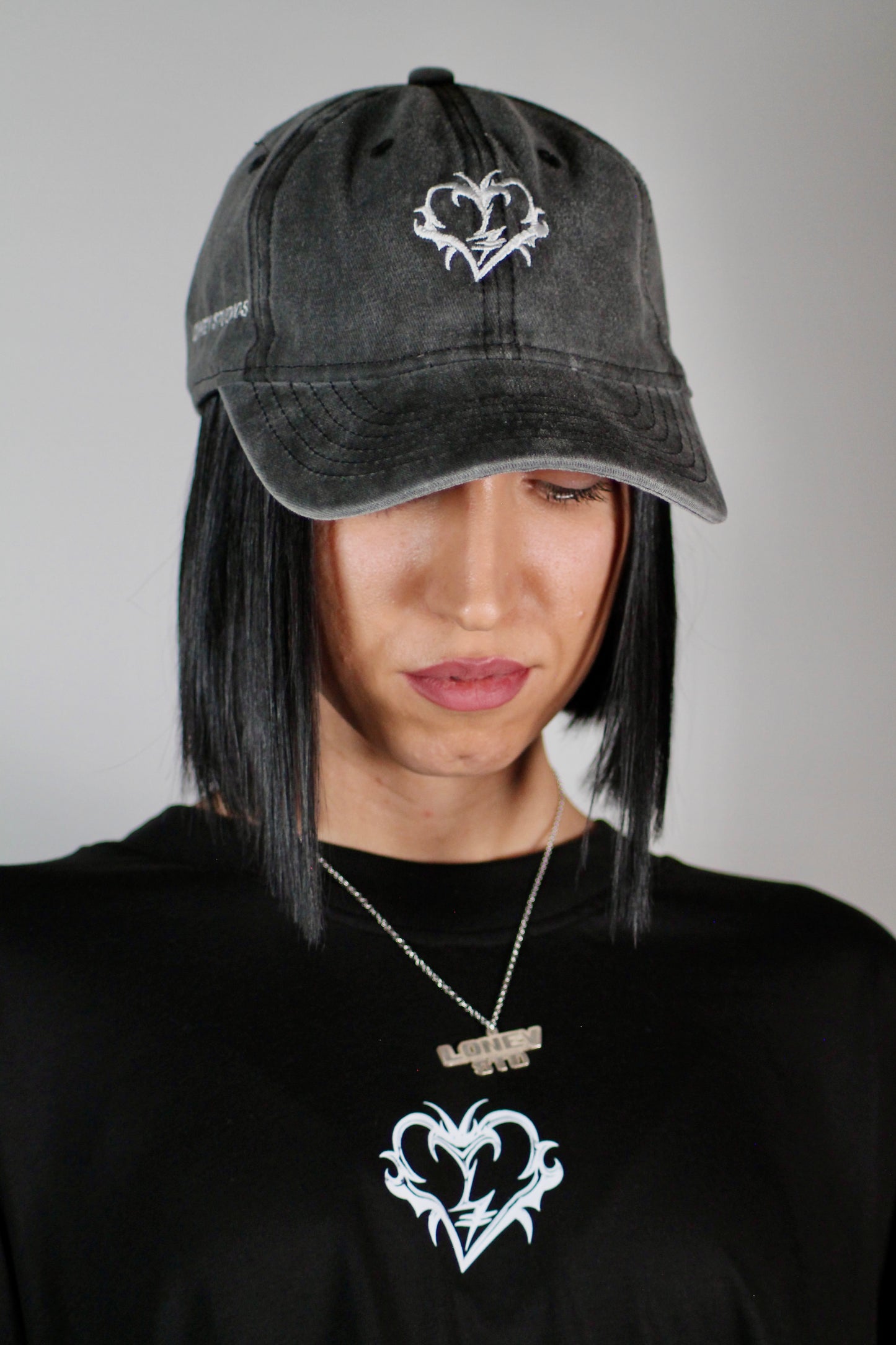 Black Faded Loney Hat