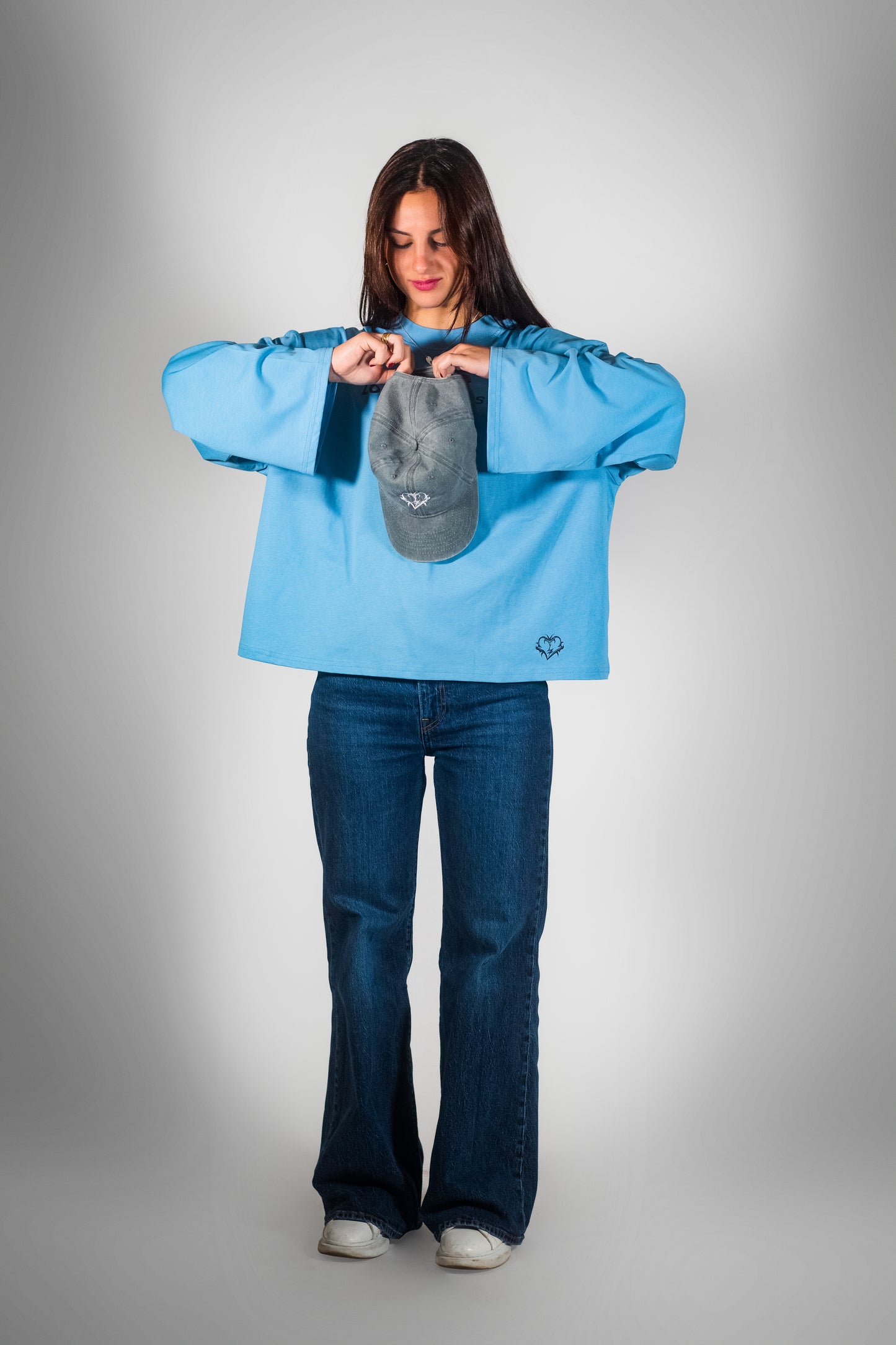 Light blue Long-sleeve