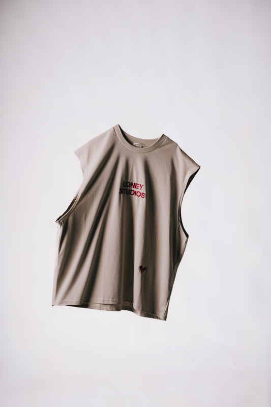 Loney Studios Tank Top (Light beige)