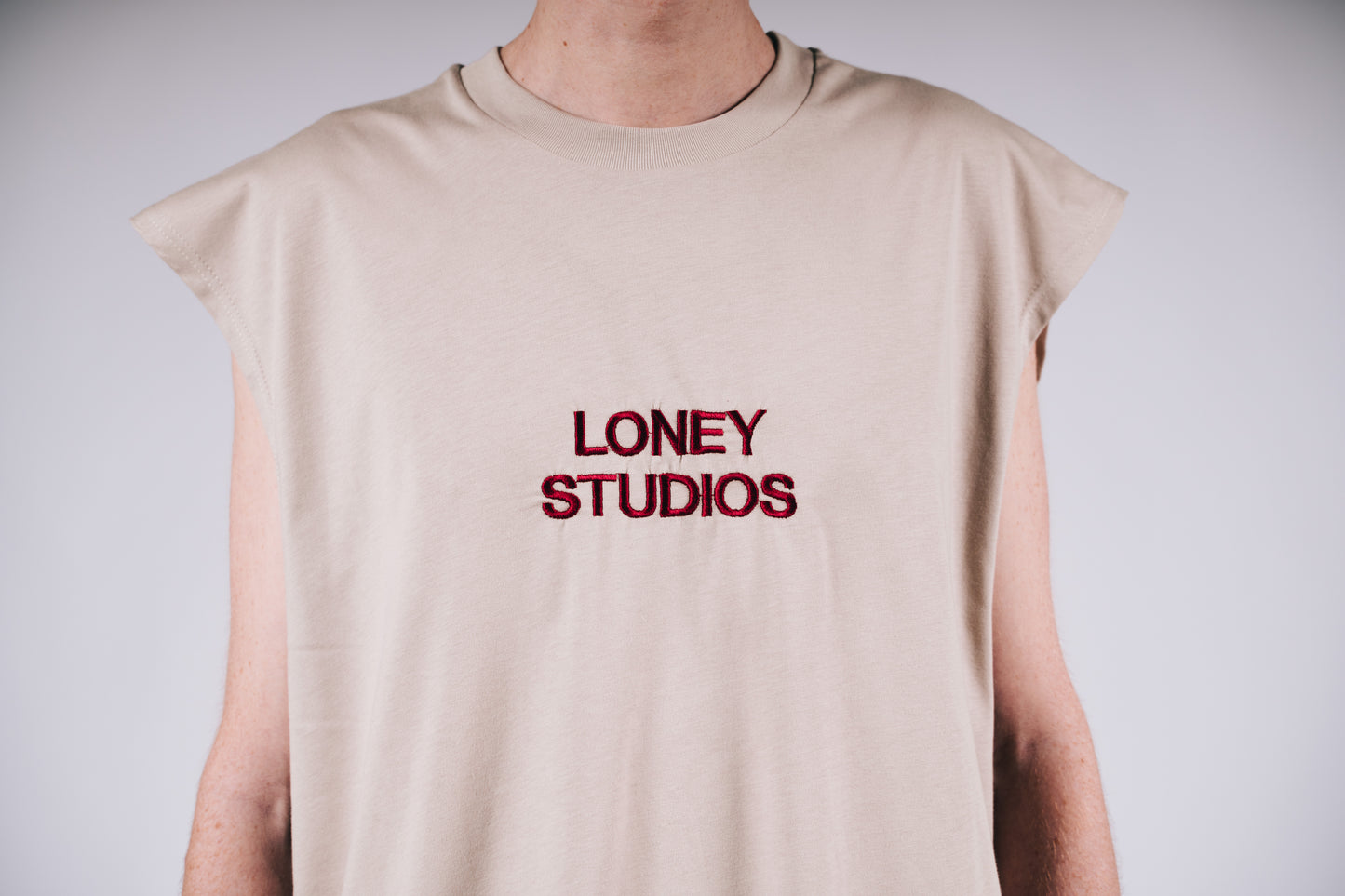 Loney Studios Tank Top (Light beige)