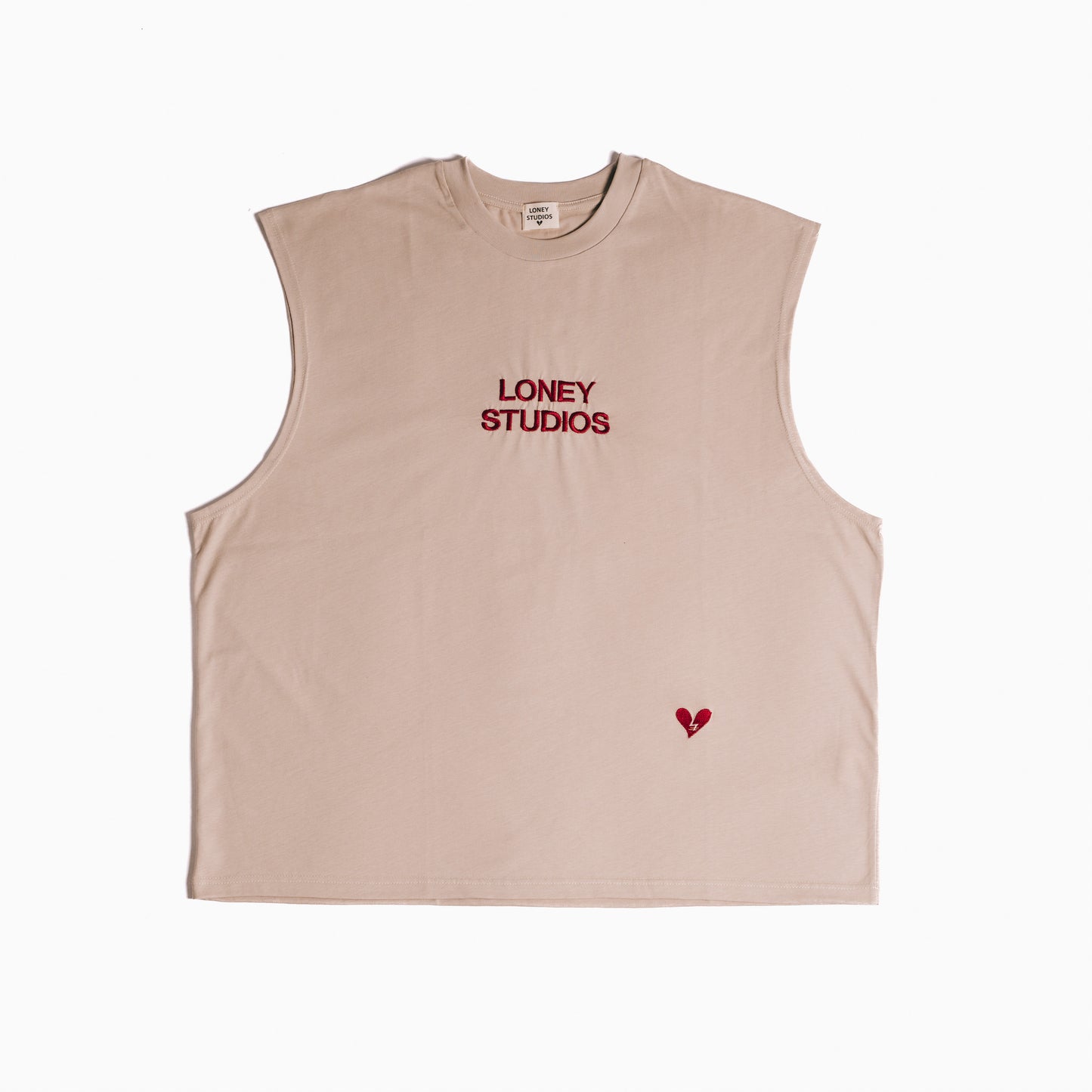 Loney Studios Tank Top (Light beige)